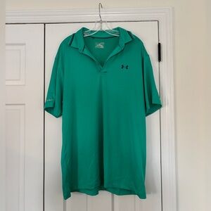Under Armour Men's Teal Polo Shirt